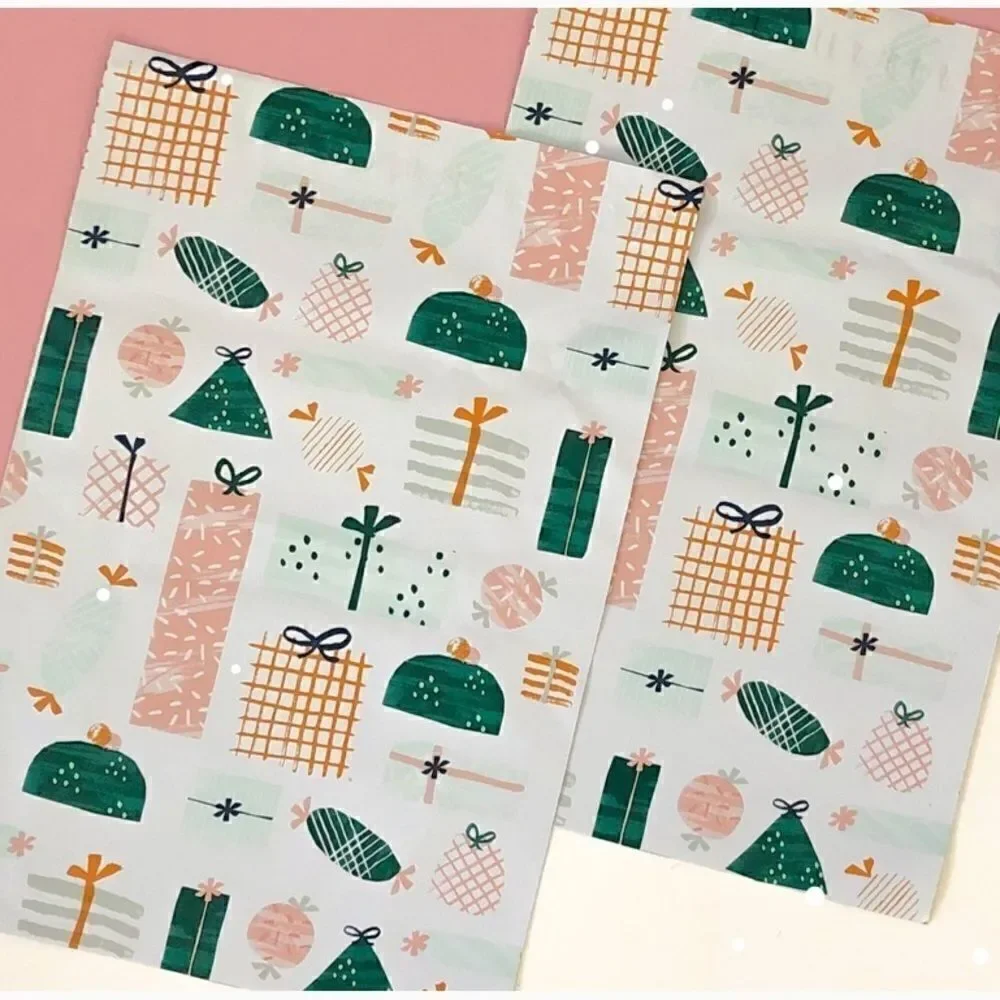 Poly Mailers MIX 6x9 10x13 35 pieces stickers and insert card